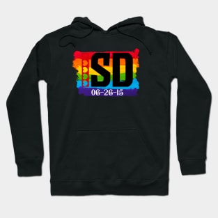 South Dakota Gay Marriage Hoodie